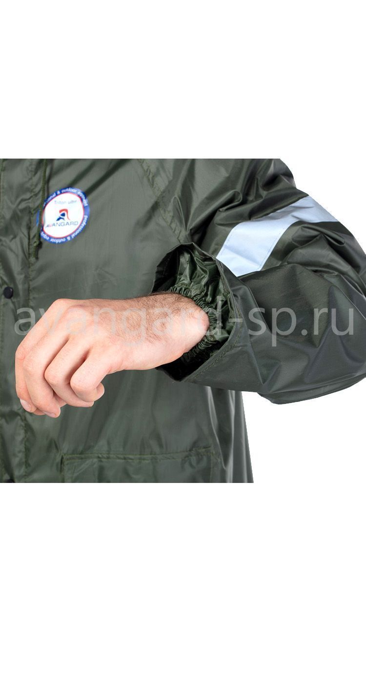 Плащ влагозащитный "Triton ultra" зеленый cloak dark green цена